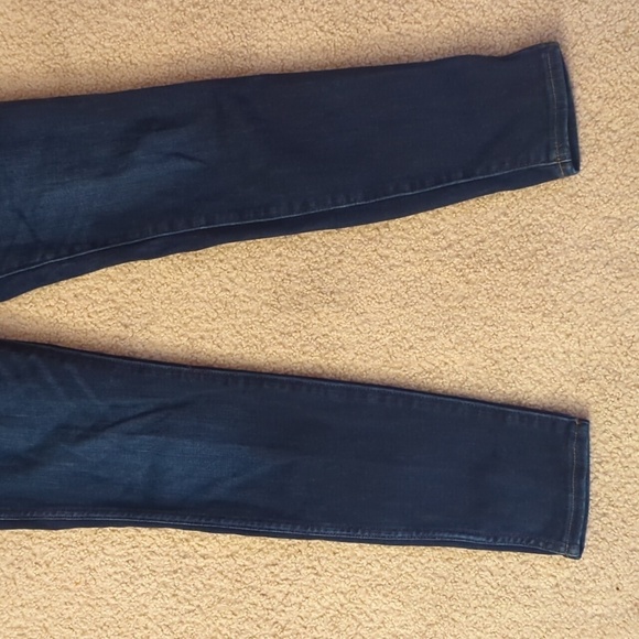 Madewell Dark Wash Denim 10" High Rise Skinny Jeans Size 27 - Picture 5 of 10